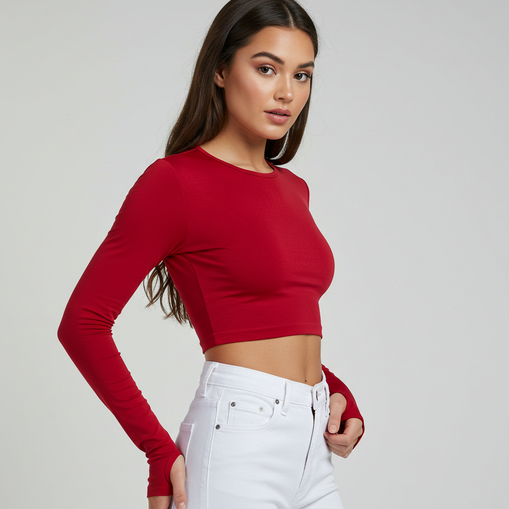 Blusa Cropped Slim Vorallia