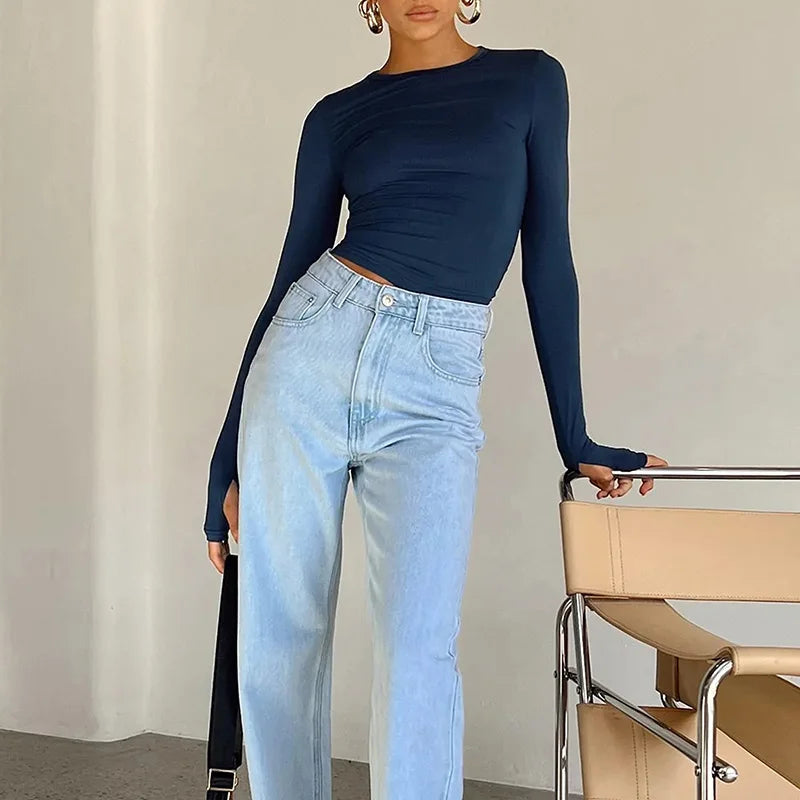 Blusa Cropped Slim Vorallia
